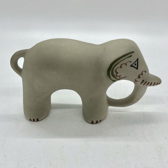 Vintage Rare Lot 5 Soviet Turyginsky Art Ceramics Zoo Animal Figurines Toys - Picture 3 of 16